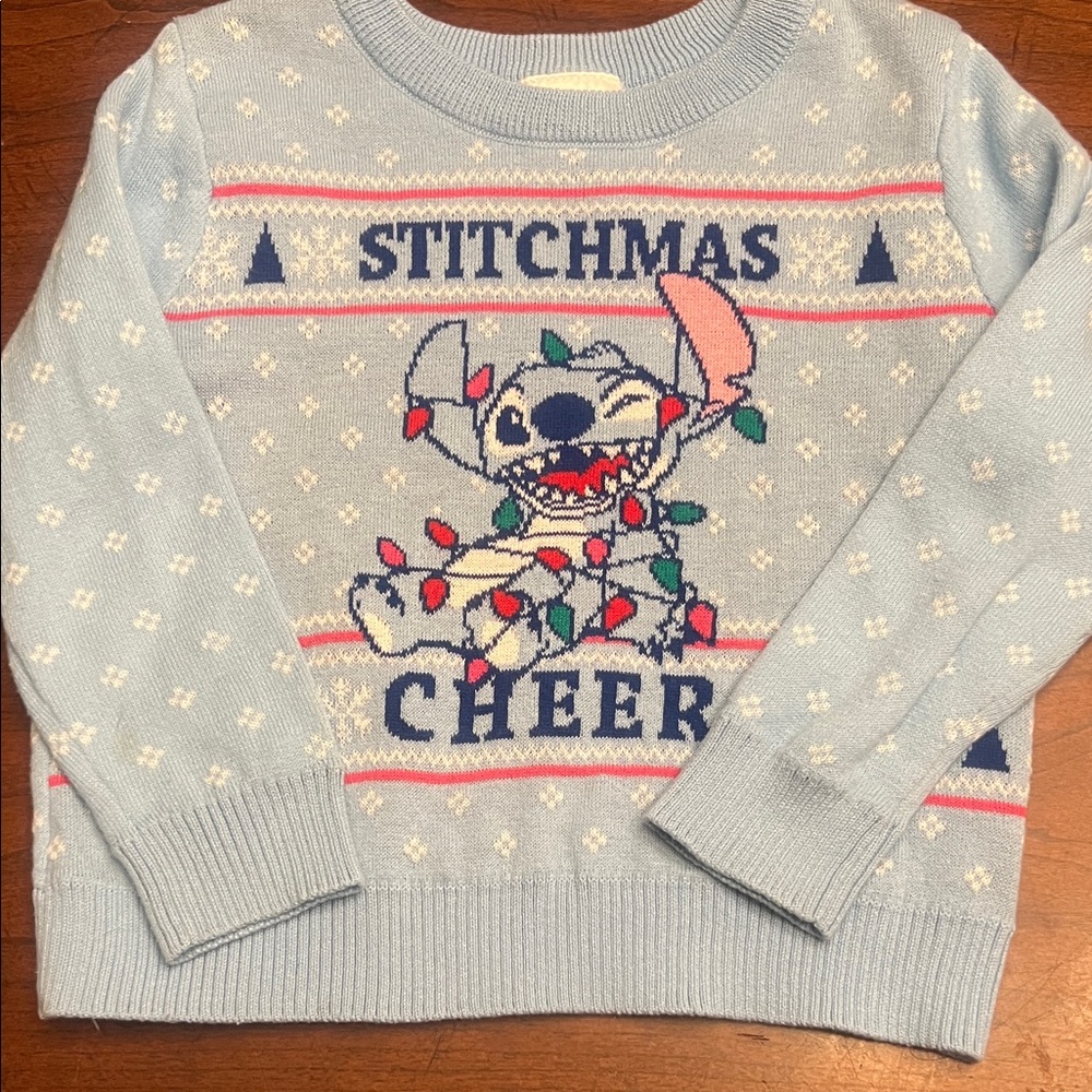 Disney Light Blue Knit Sweater